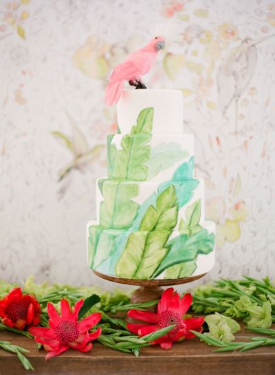 Wedding cake Tropical
